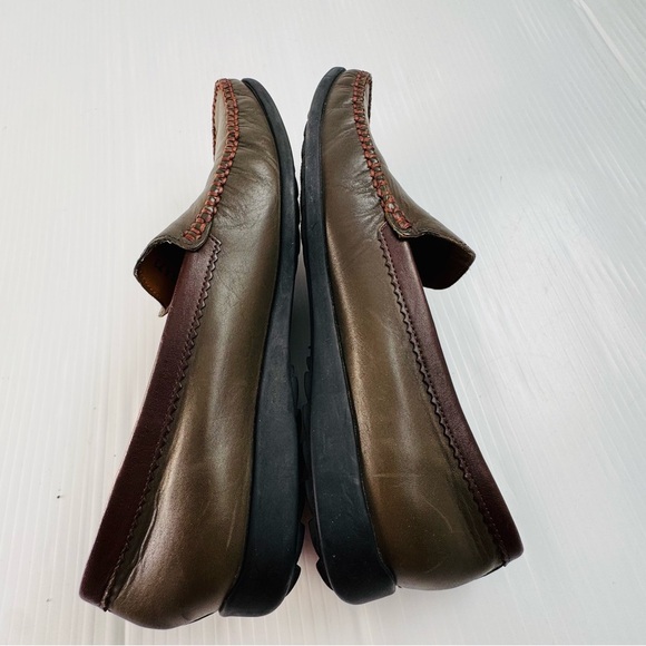 H.S. Trask & Co. Green Leather Loafers - Picture 5 of 11